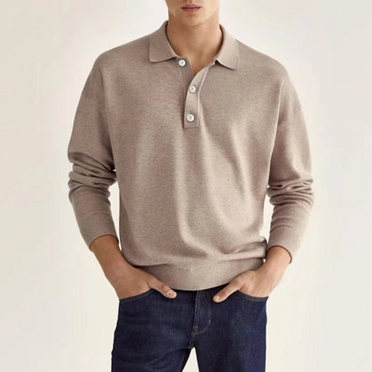 Cambridge Wool Blend Polo Shirt