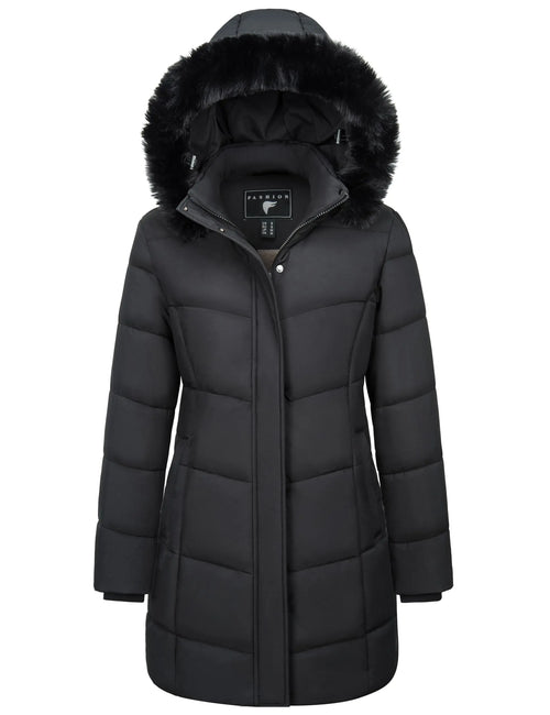 Geneva Faux Fur Hooded Parka
