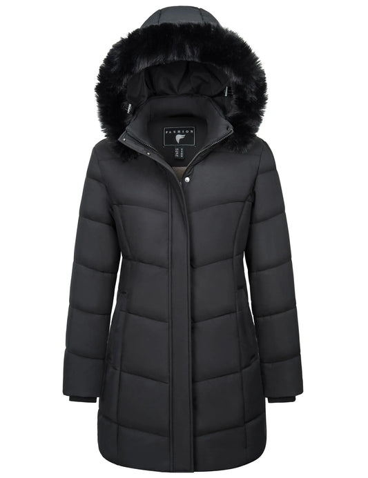 Geneva Faux Fur Hooded Parka