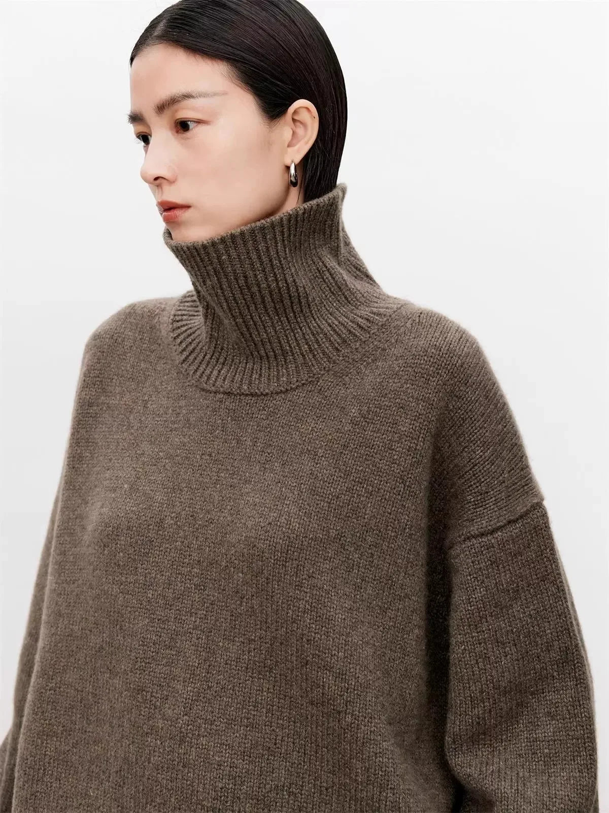 Siena Cashmere Turtleneck Sweater