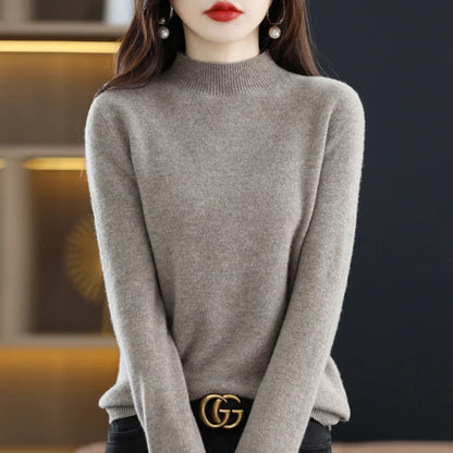 Evelane Wool Turtleneck Sweater