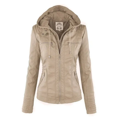 Emilia Faux Leather Jacket