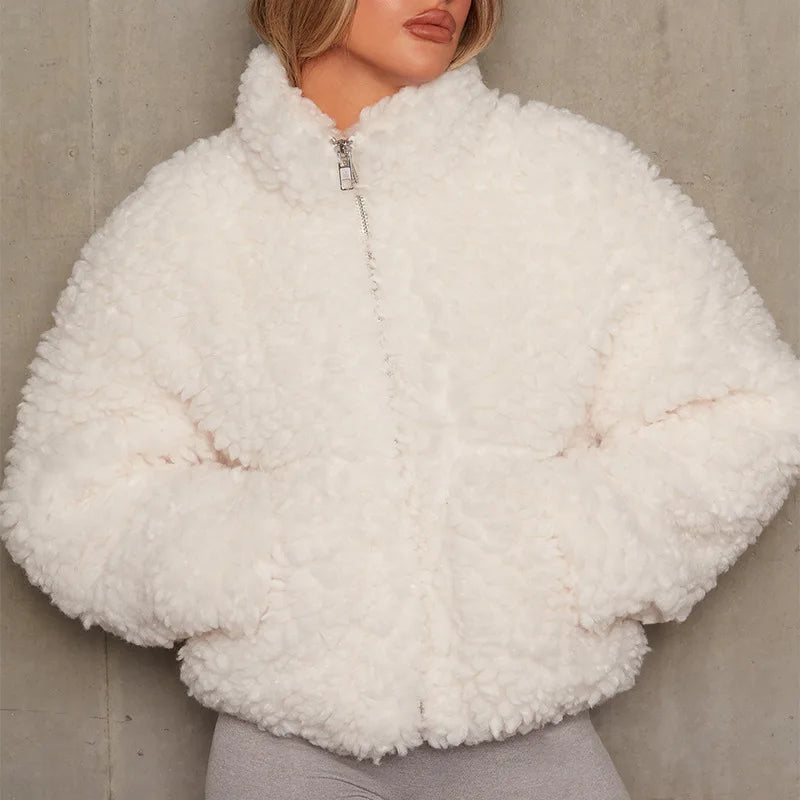 Aria Zip Up Sherpa Jacket
