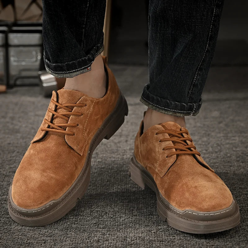 Bergamo Suede Lace Up Shoes