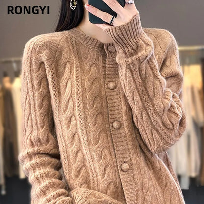 Ardelle Wool Cashmere Blend Cardigan