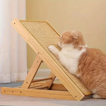Cat Scratch Mat with Natural Sisal Furniture Saver Pad