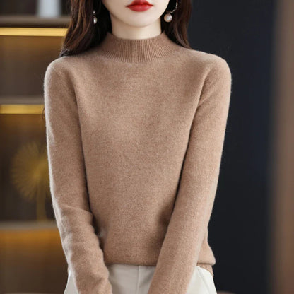 Evelane Wool Turtleneck Sweater