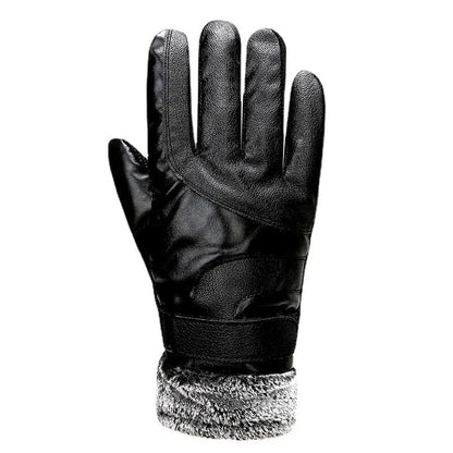 Men’s Leather Touchscreen Gloves