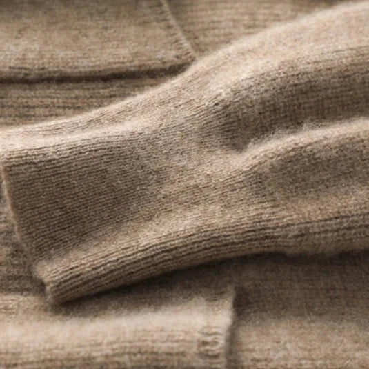 Suzanne Premium Merino Zip Up Sweater