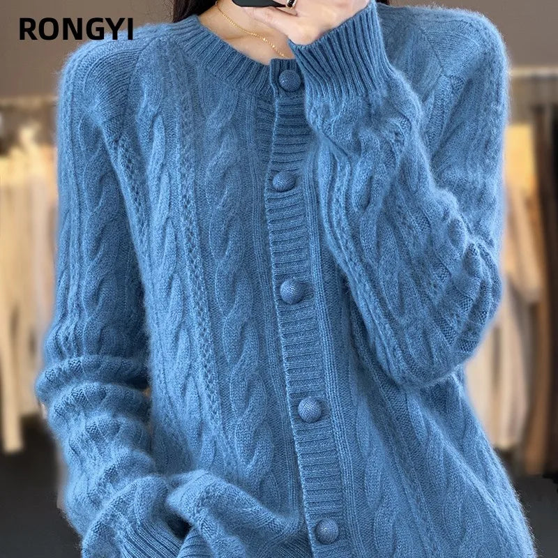 Ardelle Wool Cashmere Blend Cardigan