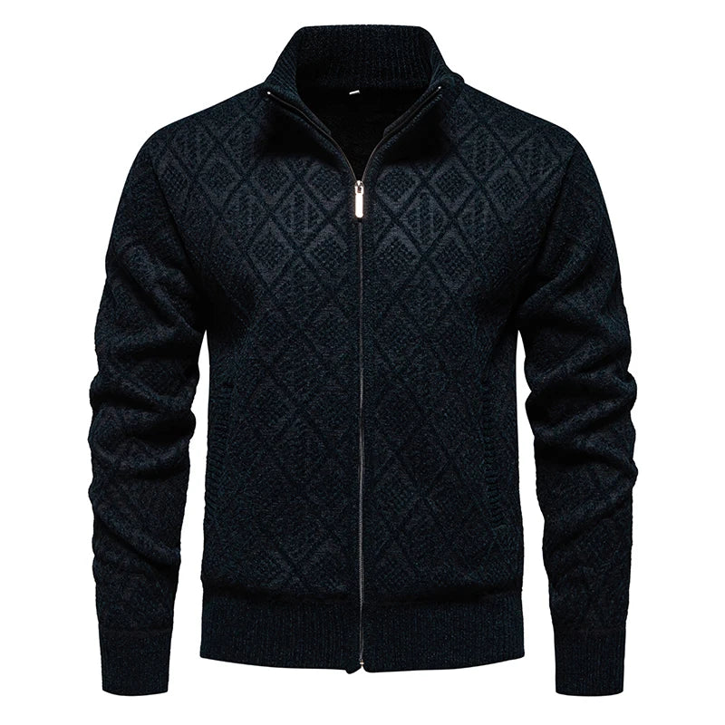 Arezzo Ribbed Zip Cardigan