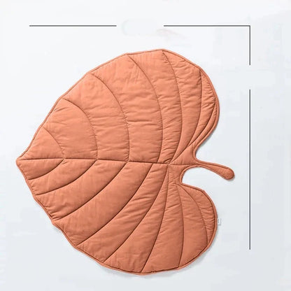 LeafLoom Quilted Cotton Floor Mat