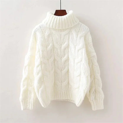 Firenze Cable Knit Cashmere Blend Sweater