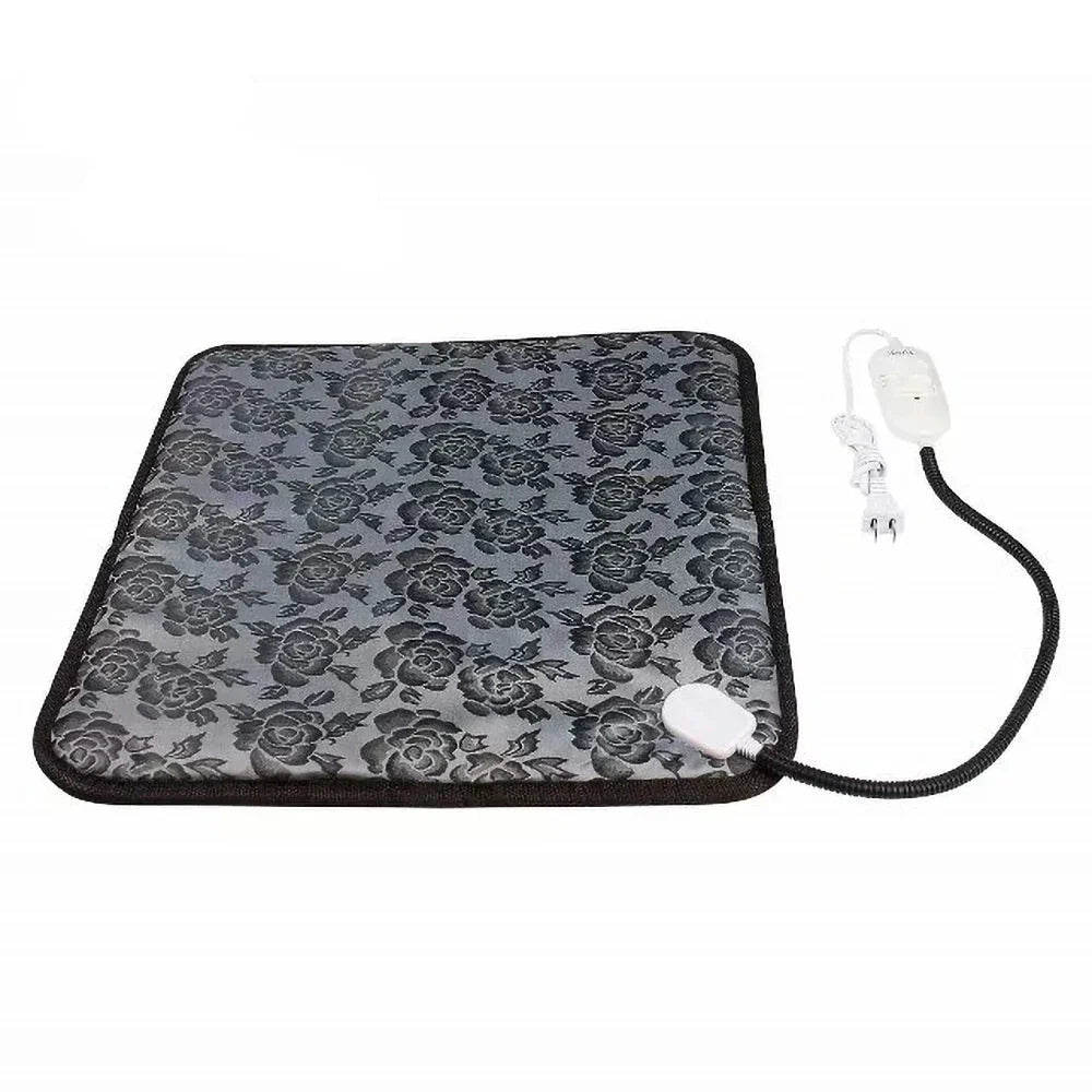 Heated Pet Bed Pad  Waterproof Electric Warming Mat for Cats and Dogs