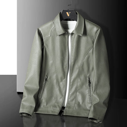 Enforcer Sheepskin Leather Jacket