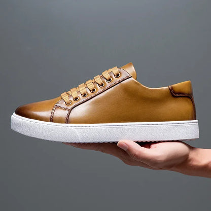 Emillio Premium Leather Sneakers