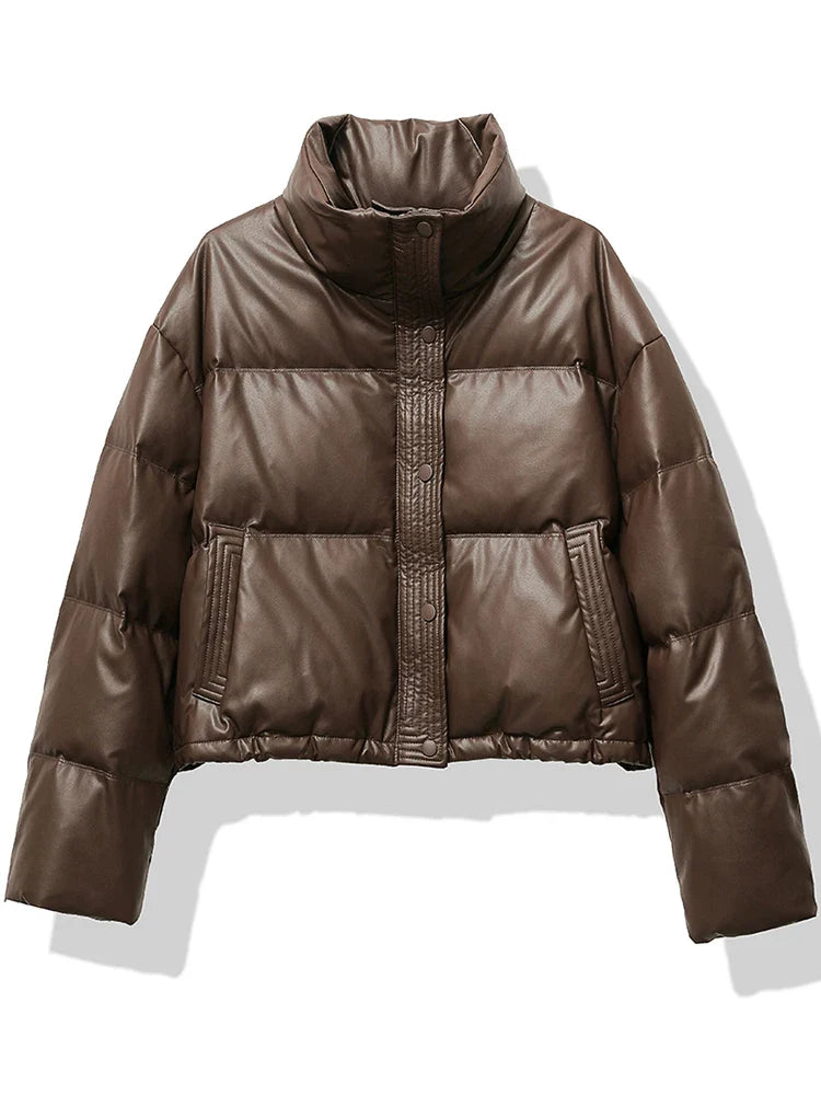 Valina Padded Mock Neck Jacket