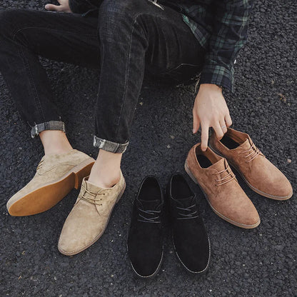 Novaro Suede Oxford Shoes
