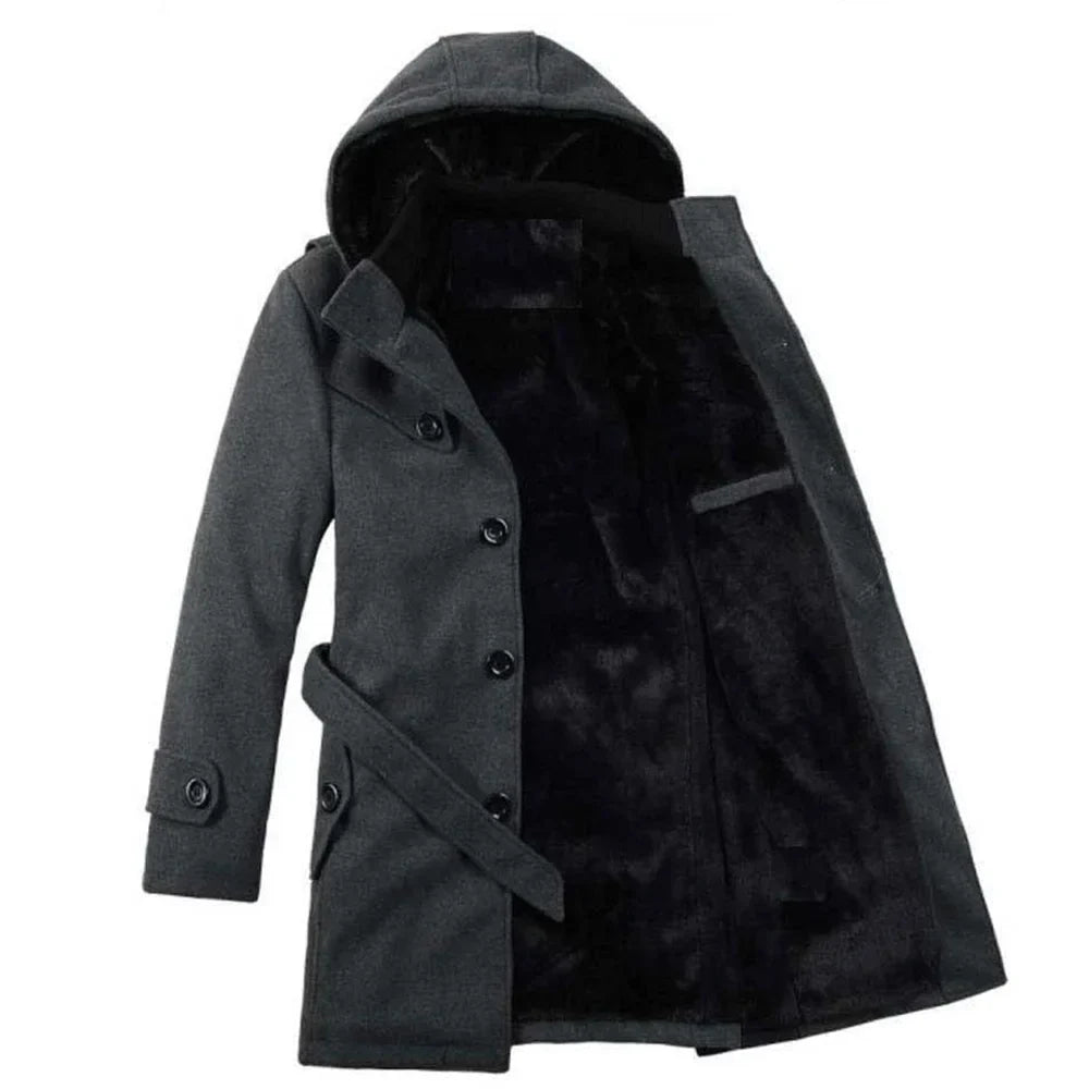 Aldrin Hooded Trench Coat