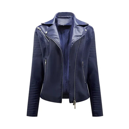 Kara Structured Faux Leather Jacket