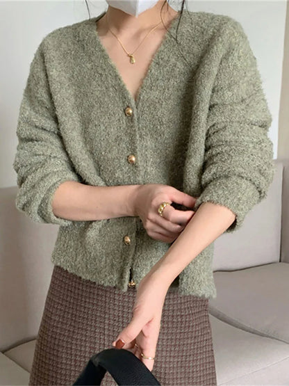 Sorrento Knit V Neck Cardigan