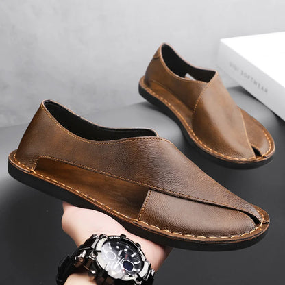 Roma Leather Casual Sandals