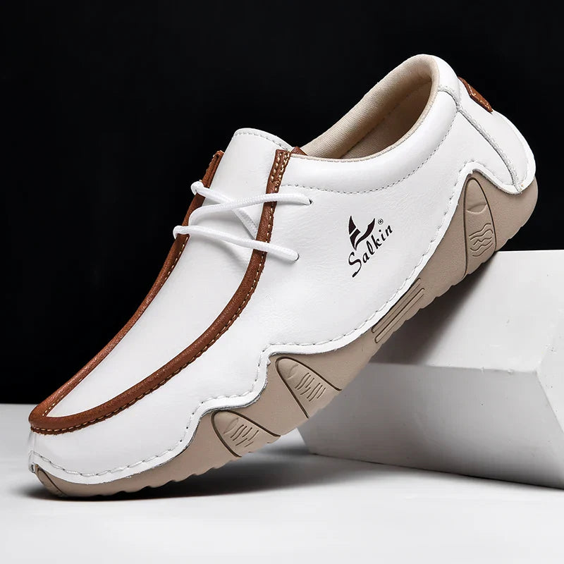 Malta Leather Driving Loafers