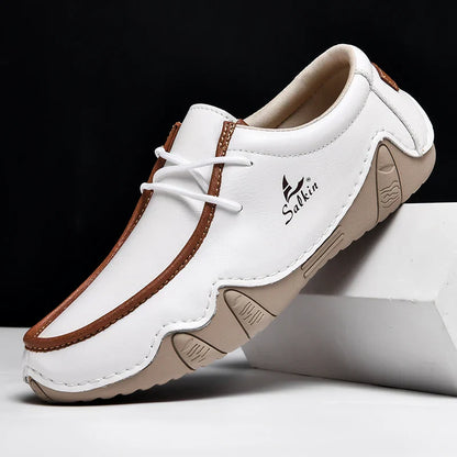 Malta Leather Driving Loafers