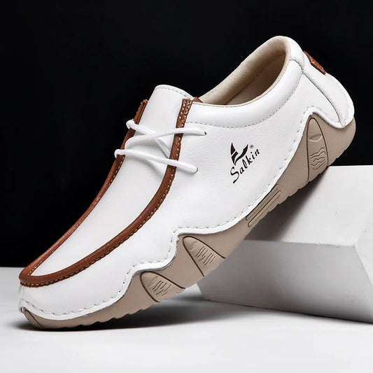 Malta Leather Driving Loafers