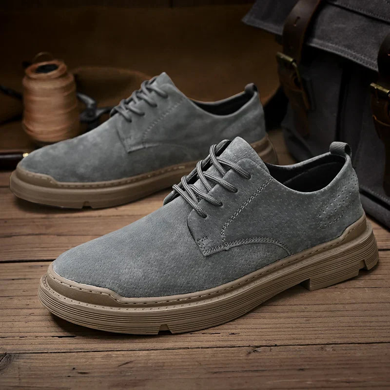 Bergamo Suede Lace Up Shoes
