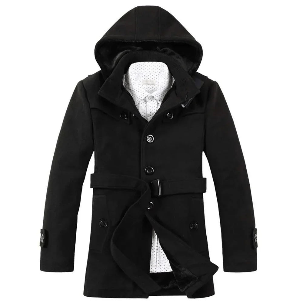Aldrin Hooded Trench Coat