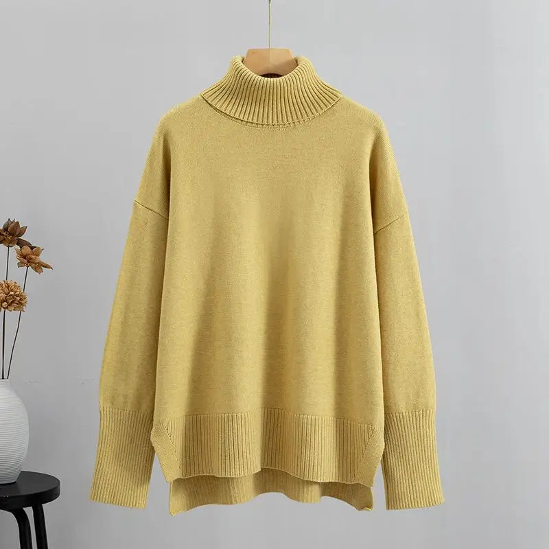 Tuscany Cashmere Turtleneck Sweater