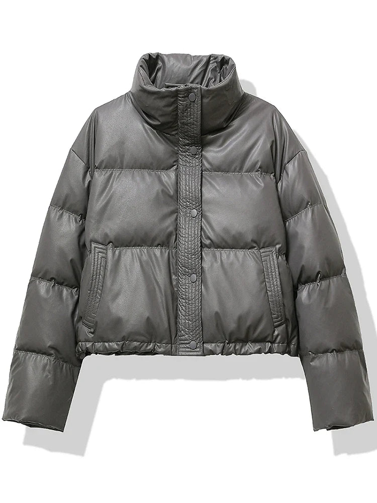 Valina Padded Mock Neck Jacket