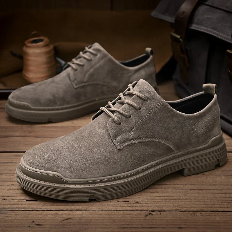 Bergamo Suede Lace Up Shoes
