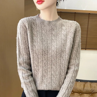 Alina Woolen Semi Turtleneck Sweater