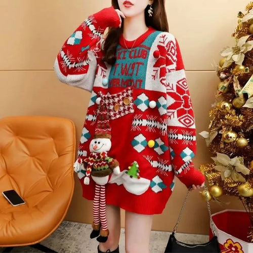 Noelle Matching Knit Sweater