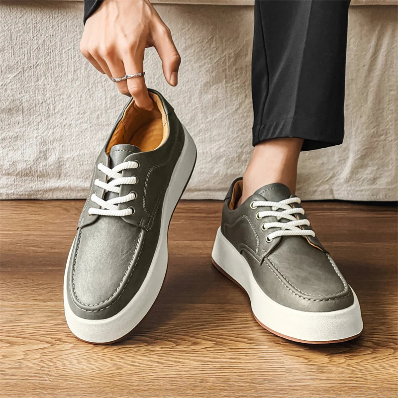 Valente Leather Sneakers