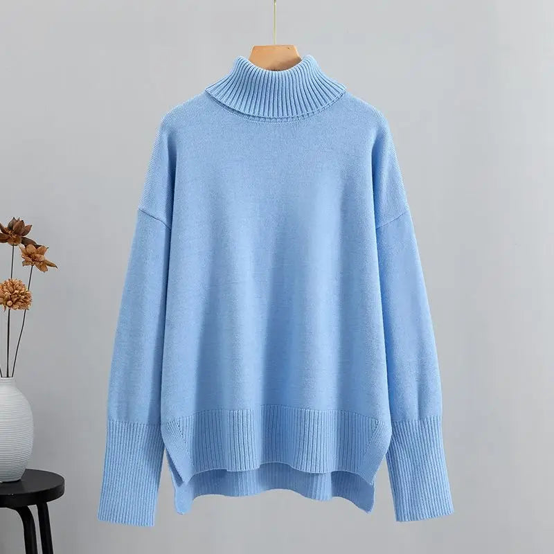 Tuscany Cashmere Turtleneck Sweater