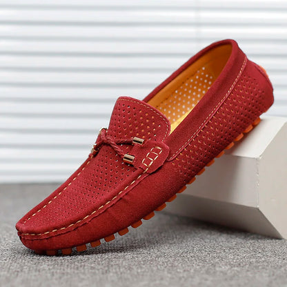Adrian Leather Slip On Loafers