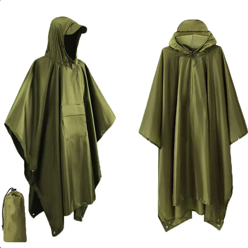 3 in 1 Waterproof Outdoor Rain Poncho