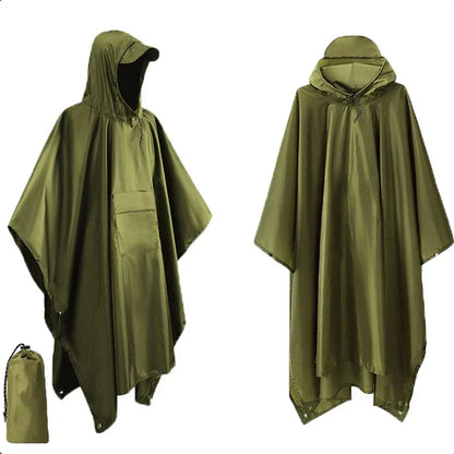 3 in 1 Waterproof Outdoor Rain Poncho