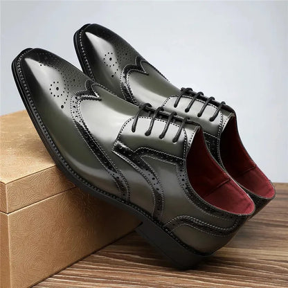 Classic Brogue Dress Shoes