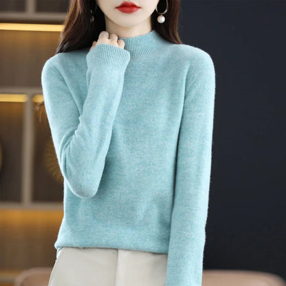 Evelane Wool Turtleneck Sweater