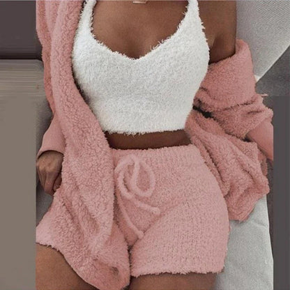 Verona Fluffy Pajama Set