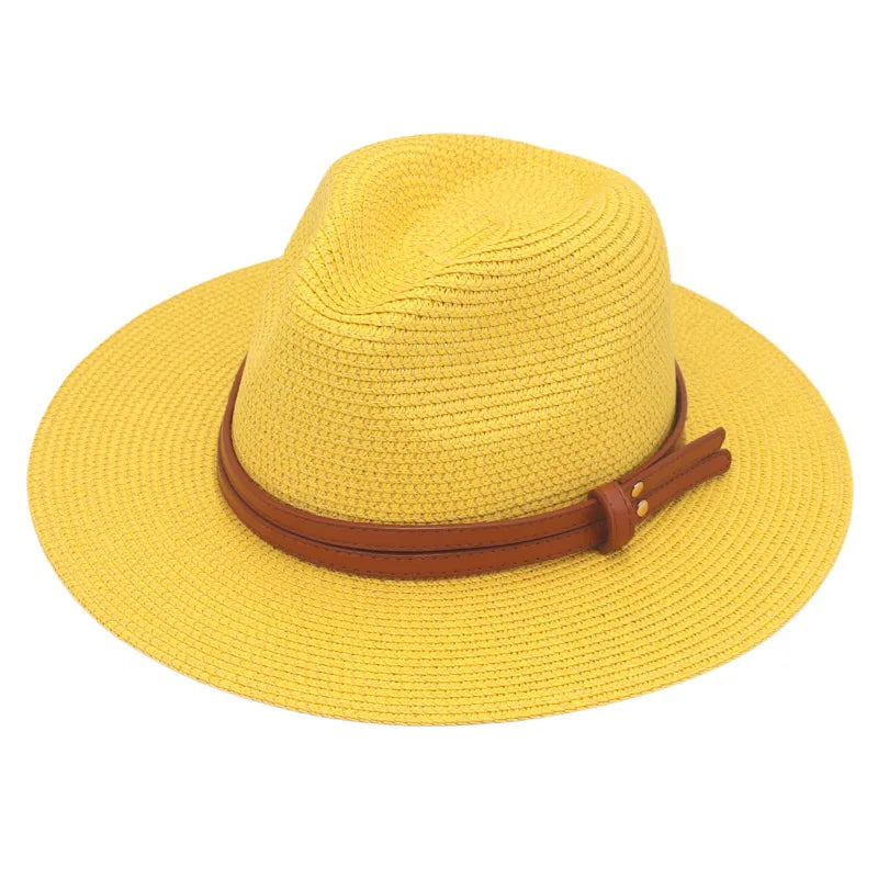 Capri Classic Straw Panama Hat - Members