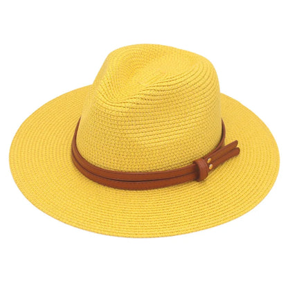 Capri Classic Straw Panama Hat - Members