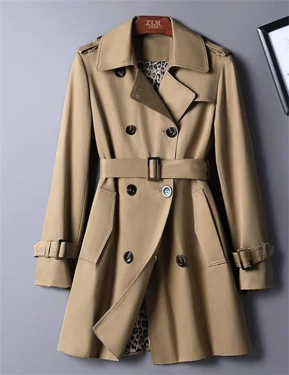 Valencia Double Breasted Trench Coat