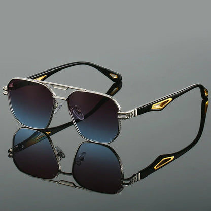 Larenzo Metal Frame Sunglasses