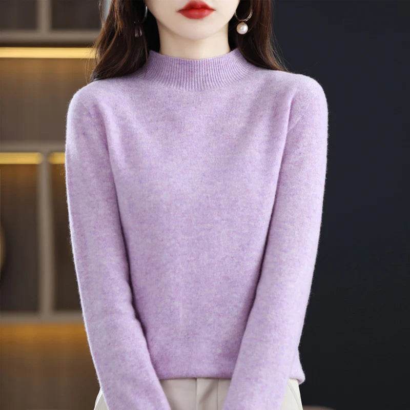 Evelane Wool Turtleneck Sweater