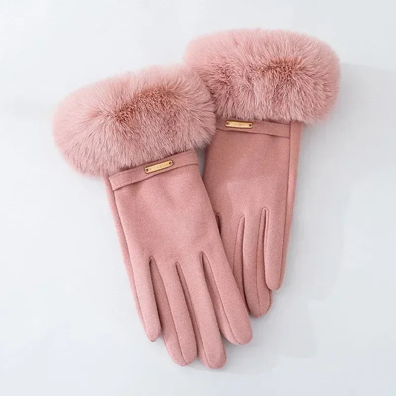 Iria Fur Gloves